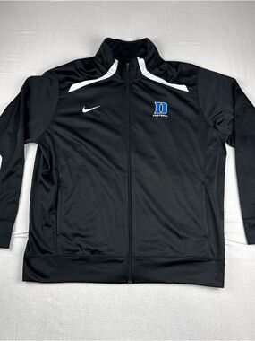 Duke Football Mens 2015 Pinstripe Bowl Nike Track Jacket Black XL College NCAA
